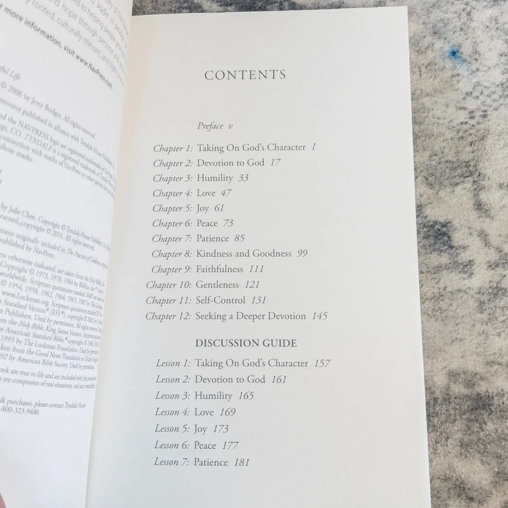 The Fruitful Life Jerry Bridges NavPress Christian Living Fruit of Spirit
